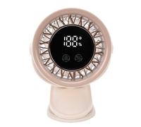 Dilwe Ventilador Portátil con Clip, Ventilador USB Recargable de 199 Velocidades con Fuerte Flujo de Aire para Viajes Al Aire Camping Coche