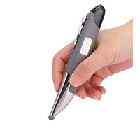 Dilwe1 Ratón inalámbrico con Bolsillo, ratón USB con luz Ajustable de 800/1200/1600 PPP para laptops Tabletas Smartphones Ratón ergonómico PenType para Winds 7/8/XP/2000/Android/OS X(Plata)