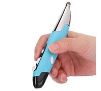 Dilwe1 Ratón inalámbrico con Bolsillo, ratón USB con luz Ajustable de 800/1200/1600 PPP para laptops Tabletas Smartphones Ratón ergonómico PenType para Winds 7/8/XP/2000/Android/OS X(Azul)