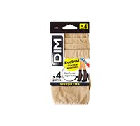 DIM - AD02094 Pack de 4 Pares Calcetin Socquette Espuma Color: Negro Talla: Unic