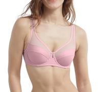 Dim Avec Armatures Generous Classique X1 Full Coverage Bra, Rosa floreciente, 105B para Mujer
