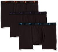 Dim Coton Stretch Boxers X3 6 Negro