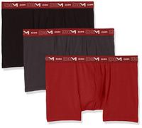 Lote de 3 boxers altodón stretch Hombre Talla M. Color Gris