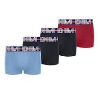 Dim Boxer Ecodim Coloridos Y con Logo Cotton Stretch Niño x4, Multicolor, 14 años