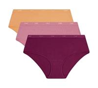 Dim Boxer Femme x3 | Les Pockets Ecodim Toucher Doux | Coton Stretch | Finitions Extra Plates | Confort Quotidien | Multicolore