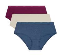 Dim Boxer Femme x3 | Les Pockets Ecodim Toucher Doux | Coton Stretch | Finitions Extra Plates | Confort Quotidien | Multicolore