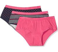 DIM Lote de 3 shorties les pockets de algodón elástico. Color rayas + liso + lunares