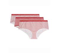 Lote de 3 shorties les pockets de algodón elástico Mujer Talla 52/54. Color Negro