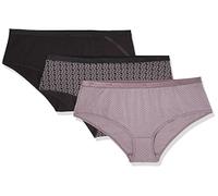 Dim Pack De 3 Bóxers Les Pockets Cotton Couleurs & Motifs Mujer x3, Multicolor, XL