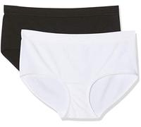 Dim Pack De 2 Bragas Tipo Bóxer En Microfibra Sin Costuras Les Pockets Ecodim Mujer x2, Multicolor, M