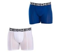 Lote de 2 boxers largos 3D Flex Air Hombre Talla S. Color Azul