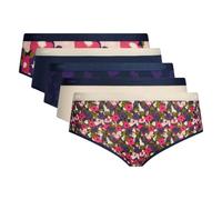 Dim Boxer Lot Les Pockets Baumwolle Farben & Muster Frau x5
