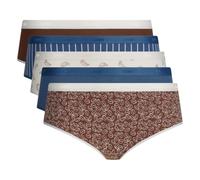 Dim Boxer Lot Les Pockets Baumwolle Farben & Muster Frau x5