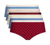 Dim Boxer Lot Les Pockets Baumwolle Farben & Muster Frau x5