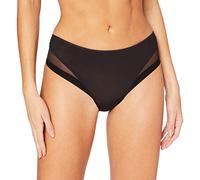 Dim Braga Microfibra Generous Clásico Mujer x1, Negro, M