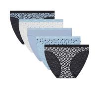 Dim Lot de Culottes Les Pockets X5 Bragas, Lote Bluebell, M (Pack de 5) para Mujer