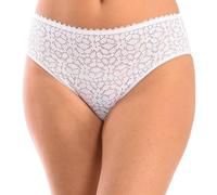 Dim Braguita de Encaje Mujer Línea Daily Dentelle x1, Blanco, XL