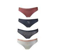 Dim Braguitas de Algodón Les Pockets Pack de 4, (T. M, 40-42)