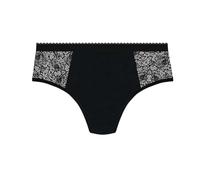 Dim Braguitas Menstruales de Encaje x1 Shorty, Negro, M Mujer