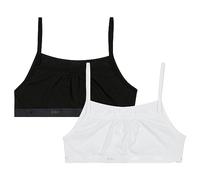 Dim Brassiere Les Pockets Ecodim X2, Niñas, Noir/Blanc, 12 años