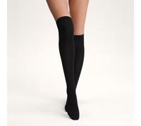 DIM Calcetines altos. Color Negro