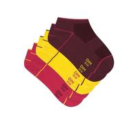 DIM Calcetines cortos deportivos de colores Low Impact Mujer x3, Multicolor, 39-42