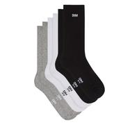 Dim Calcetines de algodón para hombre, transpirables y cómodos | Calcetines cortos Lifestyle con suela reforzada antichoque | Pack de 3