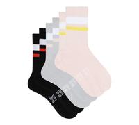 Dim Calcetines Mid Ecodim Sport Style Mujer x3, Multicolor, 35-38