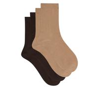 Dim Calcetines térmicos medio-altos x2 | Forro cálido y suave | Algodón transpirable | Certificado OEKO-TEX