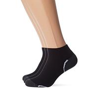 Dim Calcetines Tobilleros Sport Impact Hombre x3, Negro, 39-42