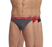 Dim Calzoncillo Slip Cotton Stretch Confort Hombre x3, Multicolor, 3XL