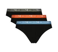 Dim Calzoncillo Slip Cotton Stretch Confort Hombre x3, Multicolor, XXL