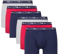 Dim Calzoncillo Tipo Bóxer Cotton Stretch Respirant Hombre x6 Multicolor 6