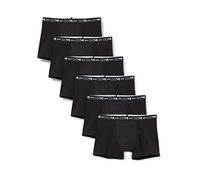 Dim Calzoncillo Tipo Bóxer Cotton Stretch Respirant Hombre x6, Negro, XL