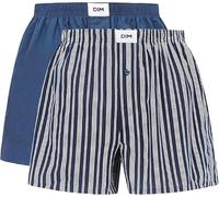 Dim Calzoncillos bóxer de algodón orgánico para hombre Dim Good X2, Multicolor, XXL