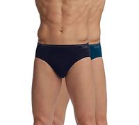 Dim Calzoncillos tipo slip Unno para hombre – sin costuras, algodón – Pack 2 Multicolor M