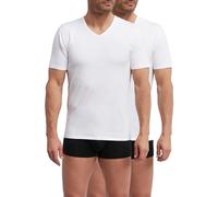 Dim Camiseta Dim Sport Termorreguladora Algodón Cuello de pico Hombre Blanco Pack de 2 XL