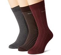 Lote de 3 pares de calcetines Hombre Talla 39/42. Color Negro