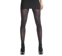 Medias opacas aterciopeladas 50 deniers Mujer Talla 3/4. Color Negro