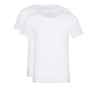DIM Conjunto de Camisetas de Manga Corta Ecodim para Hombre x2, Blanco, L
