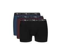 Dim Coton Stretch Respirant Maintien Optimal X3 Bóxer Hombre (Pack de 3)