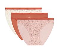 Dim Culotte Femme Les Pockets Coton x3 | Lot de Slips Multicolores | Confort Coton & Élasthanne | Ceinture Douce | Style Quotidien