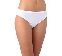 Dim Culotte Midi Quotidiens Coton Bio Stretch Mujer x2, Blanco, L