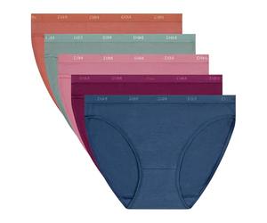 Dim Culottes Femme Lot de 5 | Les Pockets Ecodim | Coton & Élasthanne | Ceinture Confort | Multicolores | Invisibles Sous Les Vêtements