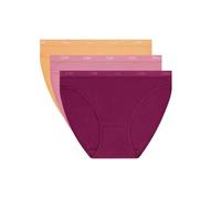 DIM Lote de 3 bragas Pockets Ecodim. Color Berenjena + Rosa + Naranja claro