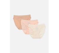 Dim Bragas para mujer Les Pockets Ecodim Coton Pack de 3 Piel/Rosa/Perla L
