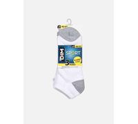 Lote de 3 pares de calcetines cortos Ecodim Sport Hombre Talla 40/45. Color Blanco