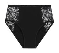 Dim Femme - Culotte Menstruelle Taille Haute | Flux Très Abondant | Dentelle Élégante | Lavable et Réutilisable