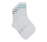 Dim Femme - Mi-Chaussettes Casual Glam x2 | Lifestyle Sport | Coton Respirant | Semelle Antichoc | Look Tendance et Technique