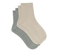 Dim Femme - Mi-Chaussettes Stellaire x2 | Confort Doux | Style Élégant | Touches Métallisées Discrètes